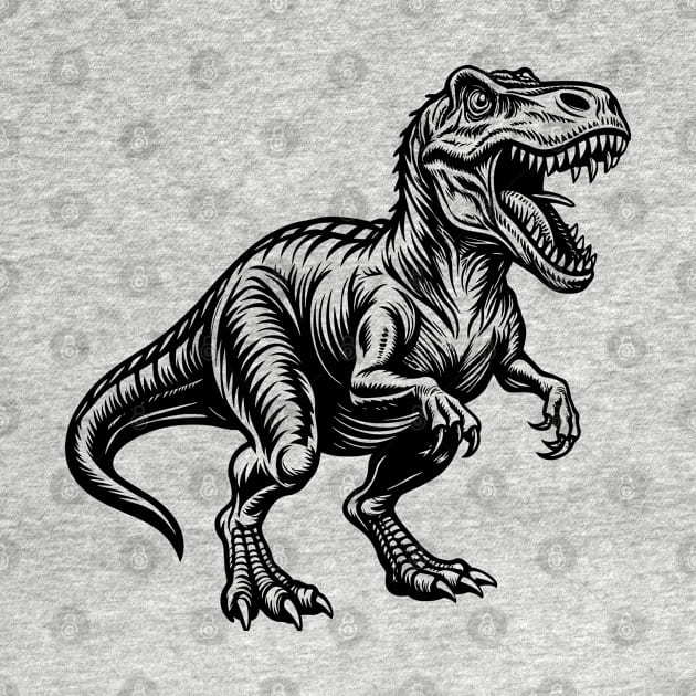 Dinosaurus T-Rex by valentinahramov